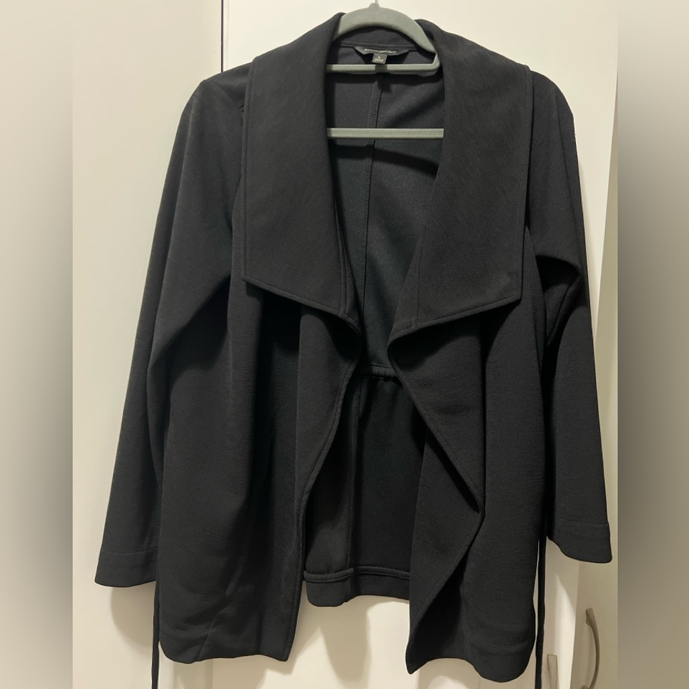 Banana Republic Black Open Front Jacket
